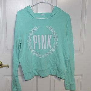 Blue (PINK) pullover sweatshirt